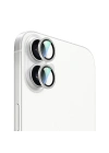 Apple iPhone 16 Plus CaseWorld Alloy Sparkling Diamond Serisi Taşlı Lens Koruyucu