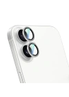 Apple iPhone 16 Plus CaseWorld Alloy Two-Color Serisi Lens Koruyucu