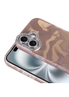 Apple iPhone 16 Plus Kılıf Airbagli Parlak Taş Detay Tasarımlı Zore Esila Kapak