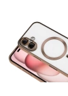 Apple iPhone 16 Plus Kılıf Kamera Korumalı M-safe Wireless Şarj Özellikli Zore Demre Kapak