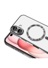 Apple iPhone 16 Plus Kılıf Kamera Korumalı M-safe Wireless Şarj Özellikli Zore Demre Kapak