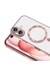 Apple iPhone 16 Plus Kılıf Kamera Korumalı M-safe Wireless Şarj Özellikli Zore Demre Kapak