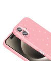 Apple iPhone 16 Plus Kılıf Kamera Korumalı Simli Lüks Zore Koton Kapak