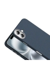 Apple iPhone 16 Plus Kılıf M-safe Şarj Özellikli Karbon Fiber Görünümlü Zore Gros Kapak