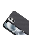 Apple iPhone 16 Plus Kılıf M-safe Şarj Özellikli Karbon Fiber Görünümlü Zore Gros Kapak