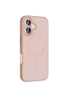 Apple iPhone 16 Plus Kılıf M-safe Şarj Özellikli Mat Arka Yüzey Zore Sio Kapak