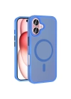 Apple iPhone 16 Plus Kılıf M-safe Şarj Özellikli Mat Arka Yüzey Zore Sio Kapak