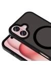 Apple iPhone 16 Plus Kılıf M-safe Şarj Özellikli Mat Arka Yüzey Zore Sio Kapak