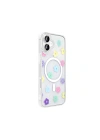 Apple iPhone 16 Plus Kılıf M-Safe Şarj Özellikli Şeffaf Zore Folk Sert Kapak