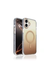 Apple iPhone 16 Plus Kılıf M-safe Şarj Özellikli Transparan Renk Geçişli Zore Toros Kapak