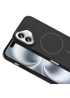 Apple iPhone 16 Plus Kılıf M-safe Şarj Özellikli Zore Ruby Sert Kapak