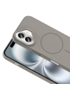 Apple iPhone 16 Plus Kılıf M-safe Şarj Özellikli Zore Ruby Sert Kapak