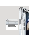 Apple iPhone 16 Plus Kılıf M-safe Şarj Özellikli Airbagli Şeffaf Zore İncek Kapak