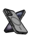 Apple iPhone 16 Plus Kılıf M-safe Şarj Özellikli Renkli Kenar Airbag Şeritli Zore Lamer Kapak