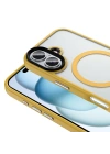 Apple iPhone 16 Plus Kılıf Mat Arka Yüzey Wireless Şarj Özellikli Zore Flet M-safe Kapak