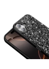 Apple iPhone 16 Plus Kılıf Parlak Taşlı Tasarım Zore Pırlanta Kapak