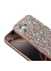 Apple iPhone 16 Plus Kılıf Parlak Taşlı Tasarım Zore Pırlanta Kapak