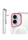 Apple iPhone 16 Plus Kılıf Zore M-safe Şarj Özellikli T-Max M-safe Kapak