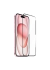 Apple iPhone 16 Plus Wiwu GT-008 Polimer Oleofobik Kaplama Şeffaf Pürüzsüz Temperli Cam Ekran Koruyucu 10 lu Paket