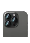 Apple iPhone 16 Pro CaseWorld Alloy Serisi Oleofobik Anti Reflective Kamera Lens Koruyucu