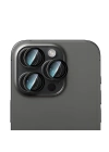 Apple iPhone 16 Pro CaseWorld Alloy Two-Color Serisi Lens Koruyucu