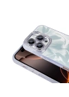 Apple iPhone 16 Pro Kılıf Airbagli Parlak Taş Detay Tasarımlı Zore Esila Kapak
