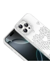 Apple iPhone 16 Pro Kılıf Damla Taşlı Zore Rivas Sert PC Kapak