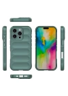 Apple iPhone 16 Pro Kılıf Esnek TPU Oyuklu Arka Yüzey Tasarımlı Zore Etnik Silikon Kapak