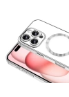 Apple iPhone 16 Pro Kılıf Kamera Korumalı M-safe Wireless Şarj Özellikli Zore Demre Kapak