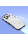 Apple iPhone 16 Pro Kılıf M-safe Şarj Özellikli Çıkarılabilir Arka Yüzeyli Zore Polar Kapak