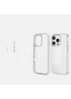 Apple iPhone 16 Pro Kılıf M-safe Şarj Özellikli Kamera Korumalı Zore Kripto Kapak