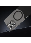 Apple iPhone 16 Pro Kılıf M-Safe Şarj Özellikli Mıknatıslı Zore Duble Kapak