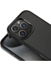 Apple iPhone 16 Pro Kılıf M-safe Şarj Özellikli Parlak Kamera Çerçeveli Zore Kost Kapak