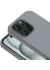 Apple iPhone 16 Pro Kılıf M-safe Şarj Özellikli Sıvı Teknolojili Silinebilir Sert Zore Kivi Kapak