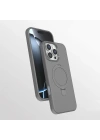 Apple iPhone 16 Pro Kılıf M-safe Şarj Özellikli Standlı Zore Samara Kapak