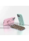 Apple iPhone 16 Pro Kılıf M-safe Şarj Özellikli Standlı Zore Samara Kapak