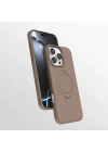 Apple iPhone 16 Pro Kılıf M-safe Şarj Özellikli Standlı Zore Samara Kapak