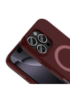 Apple iPhone 16 Pro Kılıf M-Safe Şarj Özellikli Zore Aris Silikon Kapak