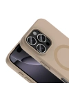 Apple iPhone 16 Pro Kılıf M-Safe Şarj Özellikli Zore Aris Silikon Kapak