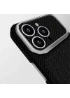Apple iPhone 16 Pro Kılıf M-Safe Şarj Özellikli Zore Paris Nexel Sert PC Kapak