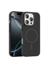 Apple iPhone 16 Pro Kılıf M-safe Şarj Özellikli Zore Ruby Sert Kapak