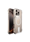 Apple iPhone 16 Pro Kılıf M-safe Şarj Özellikli Zore T-Max Standlı Kapak