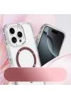 Apple iPhone 16 Pro Kılıf M-safe Şarj Özellikli Zore Tera Silikon Kapak