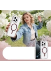 Apple iPhone 16 Pro Kılıf M-safe Şarj Özellikli Zore Tera Silikon Kapak