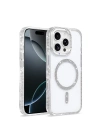 Apple iPhone 16 Pro Kılıf M-safe Şarj Özellikli Zore Tera Silikon Kapak