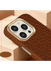Apple iPhone 16 Pro Kılıf M-Safe Şarj Özellikli Zore Vax Sert PC Kapak