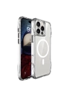 Apple iPhone 16 Pro Kılıf M-safe Şarj Özellikli Airbagli Şeffaf Zore İncek Kapak