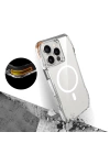 Apple iPhone 16 Pro Kılıf M-safe Şarj Özellikli Airbagli Şeffaf Zore İncek Kapak