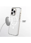 Apple iPhone 16 Pro Kılıf Magsafe Şarj Özellikli Çıkarılabilir Arka Yüzeyli Youngkit Mecha Kapak