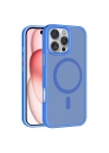 Apple iPhone 16 Pro Kılıf M-safe Şarj Özellikli Mat Arka Yüzey Zore Sio Kapak